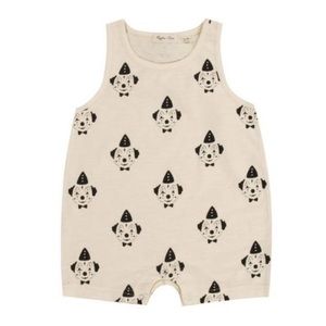 Rylee + Cru clown romper